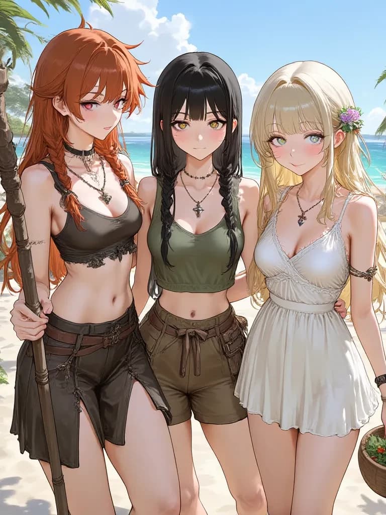 Celes, Apprile y Lilia - Isla Amara  llena de mujeres - thumbnail
