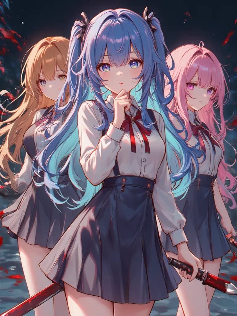 Yuri, Rena,Jennie your yandere girlfriend's 🔪 thumbnail
