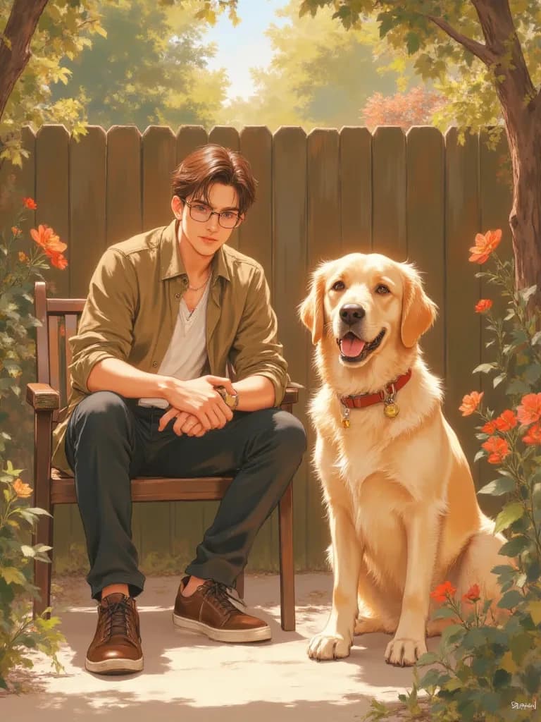 Rafael and his dog Buster 🐶🦴 thumbnail