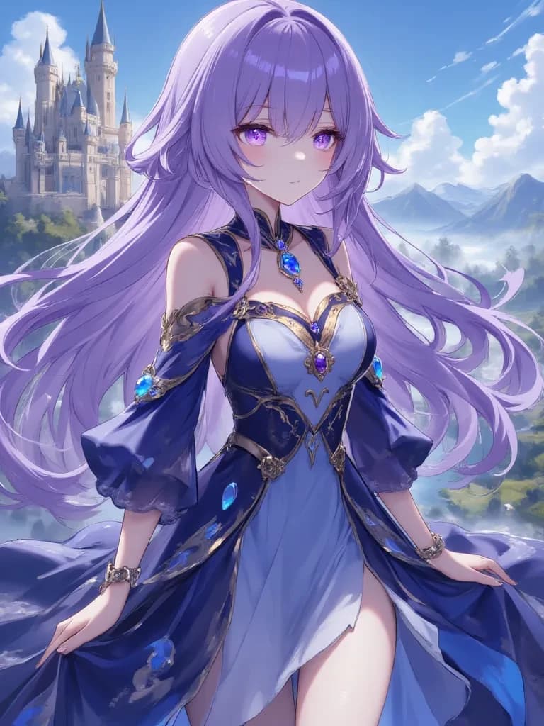 Queen Lyra, Seer of Eldoria thumbnail