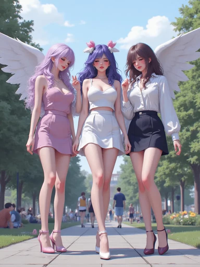 Sumire, Momiji, Satsuki thumbnail