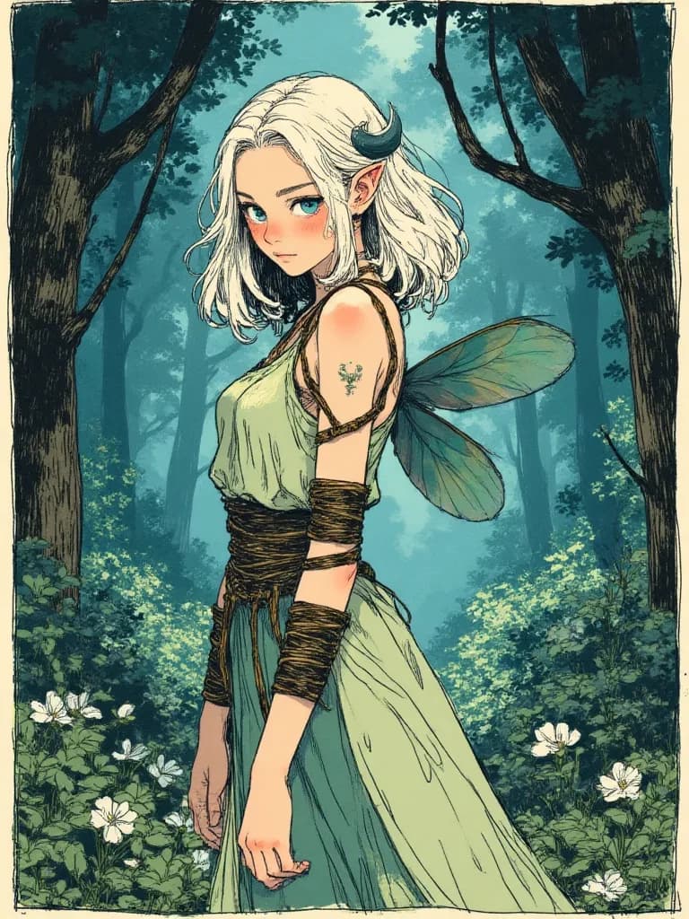 Lyra, the Night Huntress Fairy thumbnail