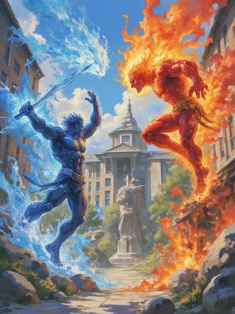 Superhero school thumbnail