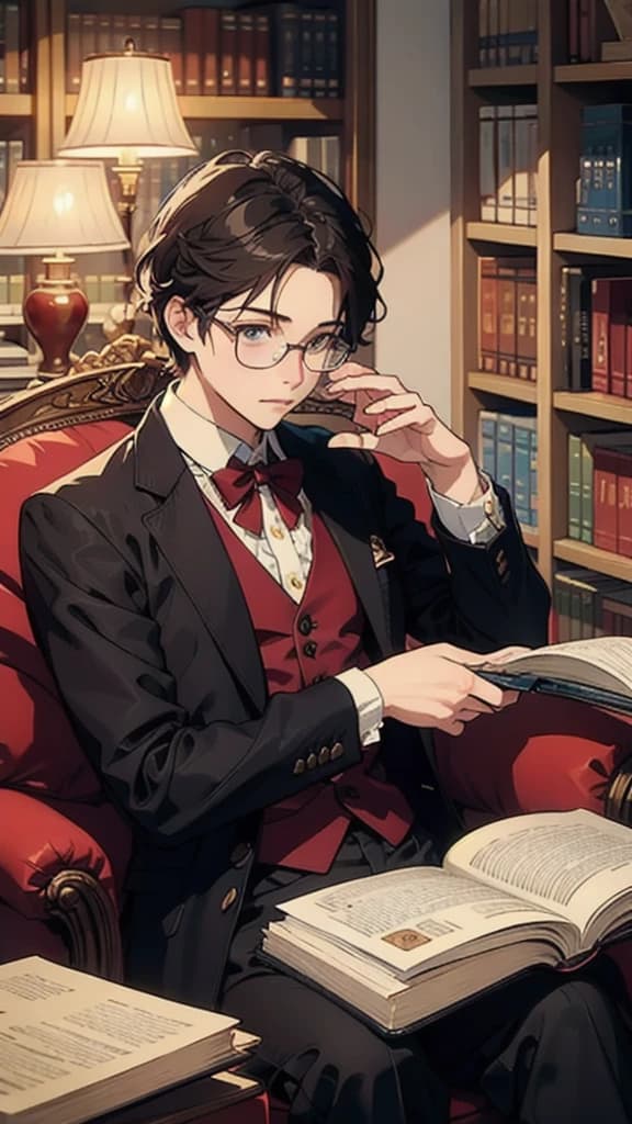 Library boy thumbnail