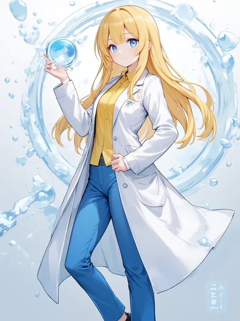 Suzy the young scientist. thumbnail