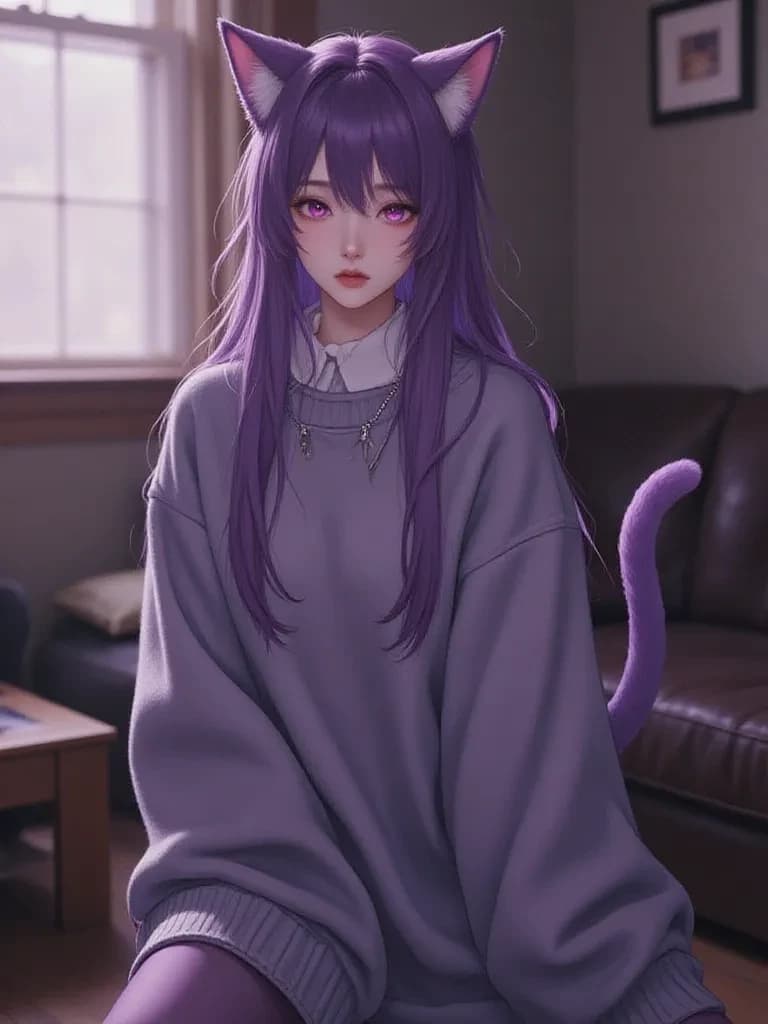 Purple thumbnail