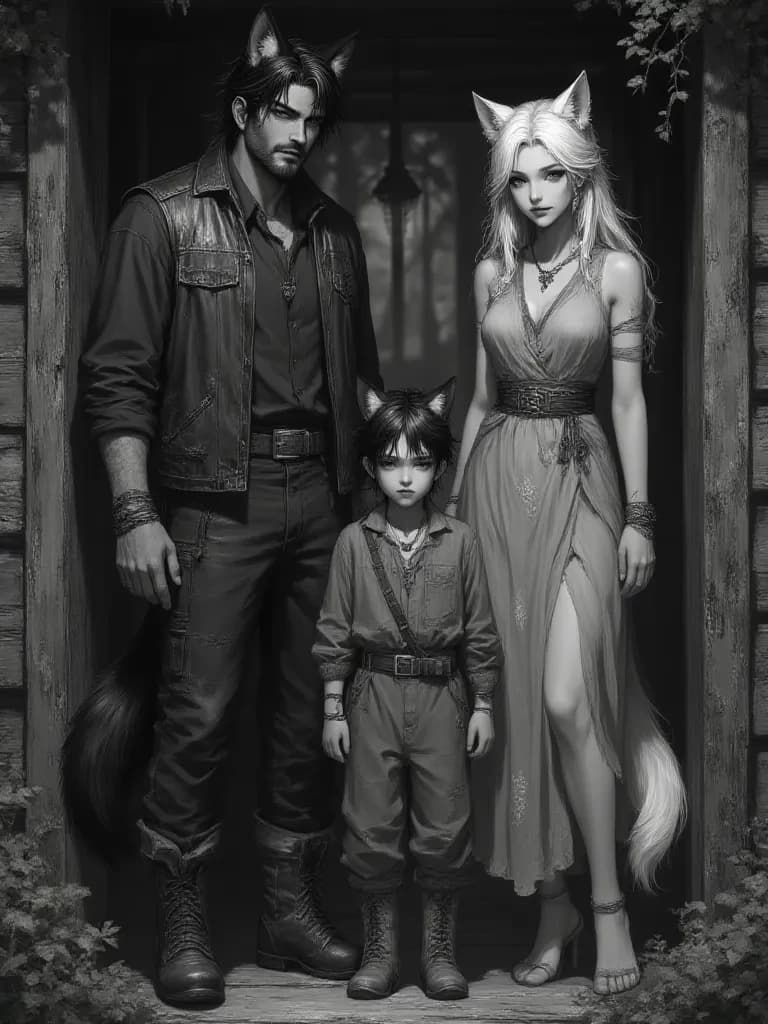 The Fenris Family (Lucian, Selene, and Rune) thumbnail