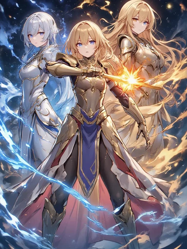 The three godly female heroes thumbnail