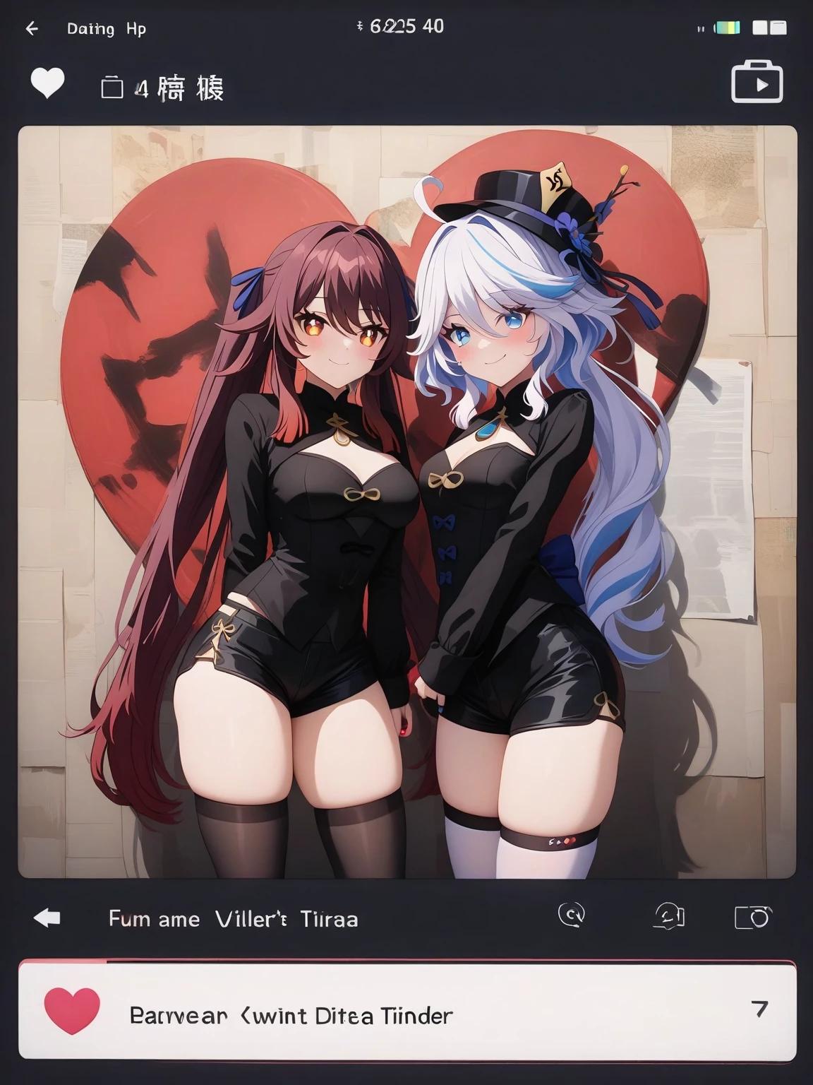 Hu Tao and Furina thumbnail