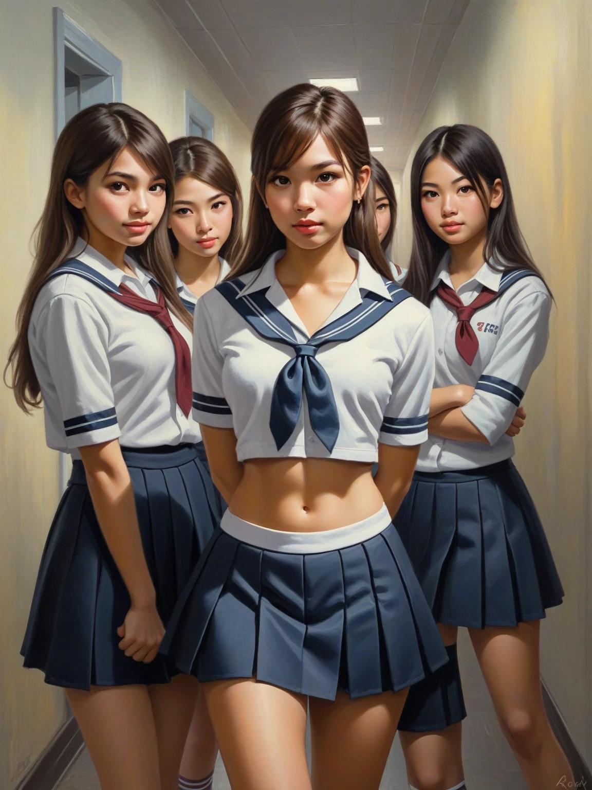 Gyaru Harem (Mana, Hitomi, Cara, Mona, Loana) thumbnail