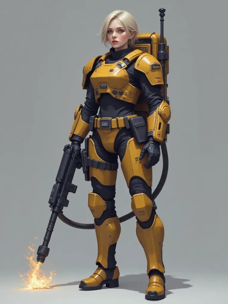 Sergeant Signe Holm. Fire Bat Division. thumbnail
