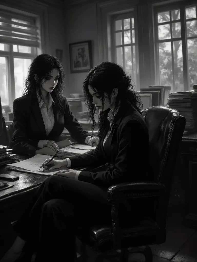 Karen and Angelina. thumbnail