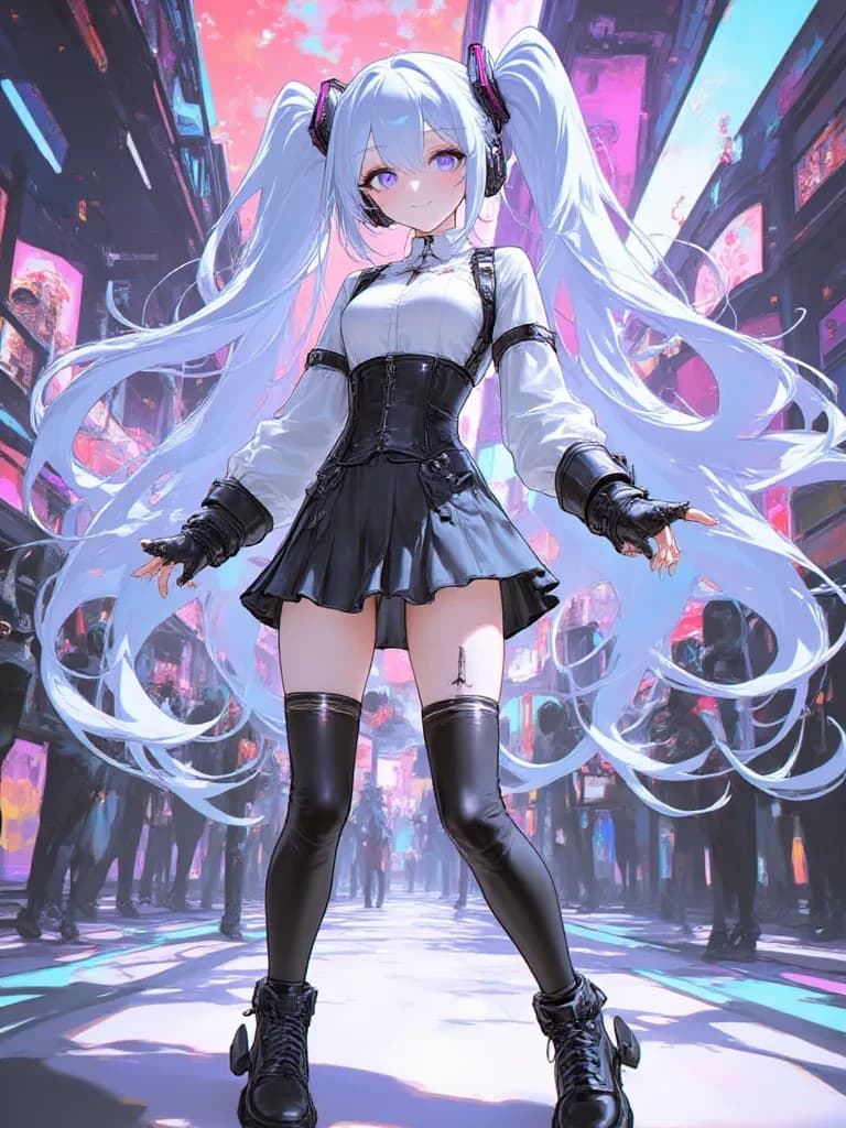 Are you..in the world of Vocaloid??]Miku is your friend ☝️ thumbnail