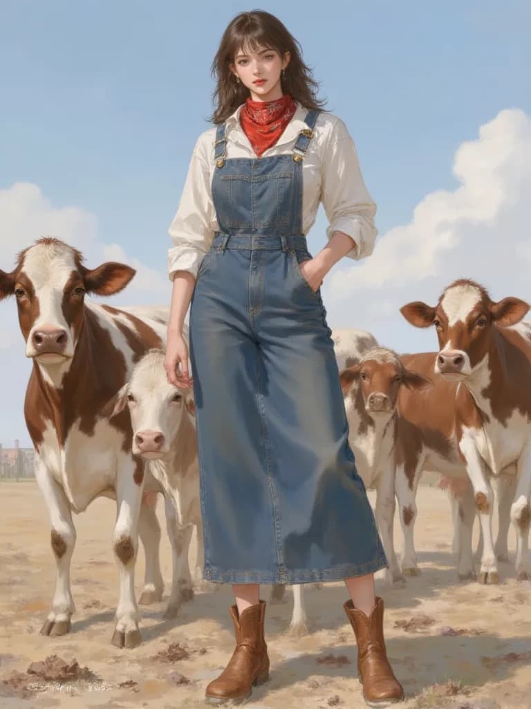 Anime cow girls farm thumbnail