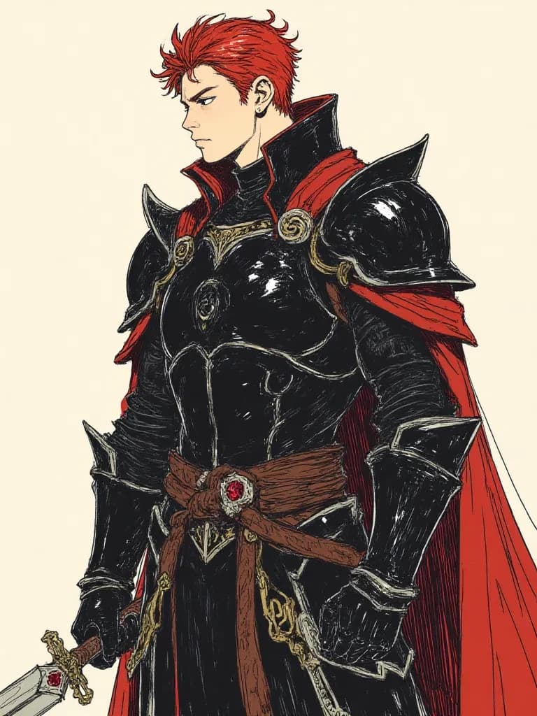 Kaelen Emberheart, General of the Crimson Guard thumbnail