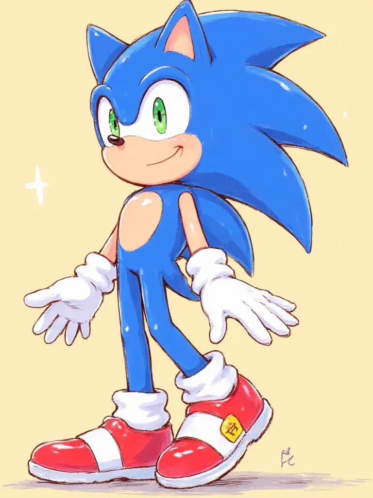 Sonic the hedgehog thumbnail