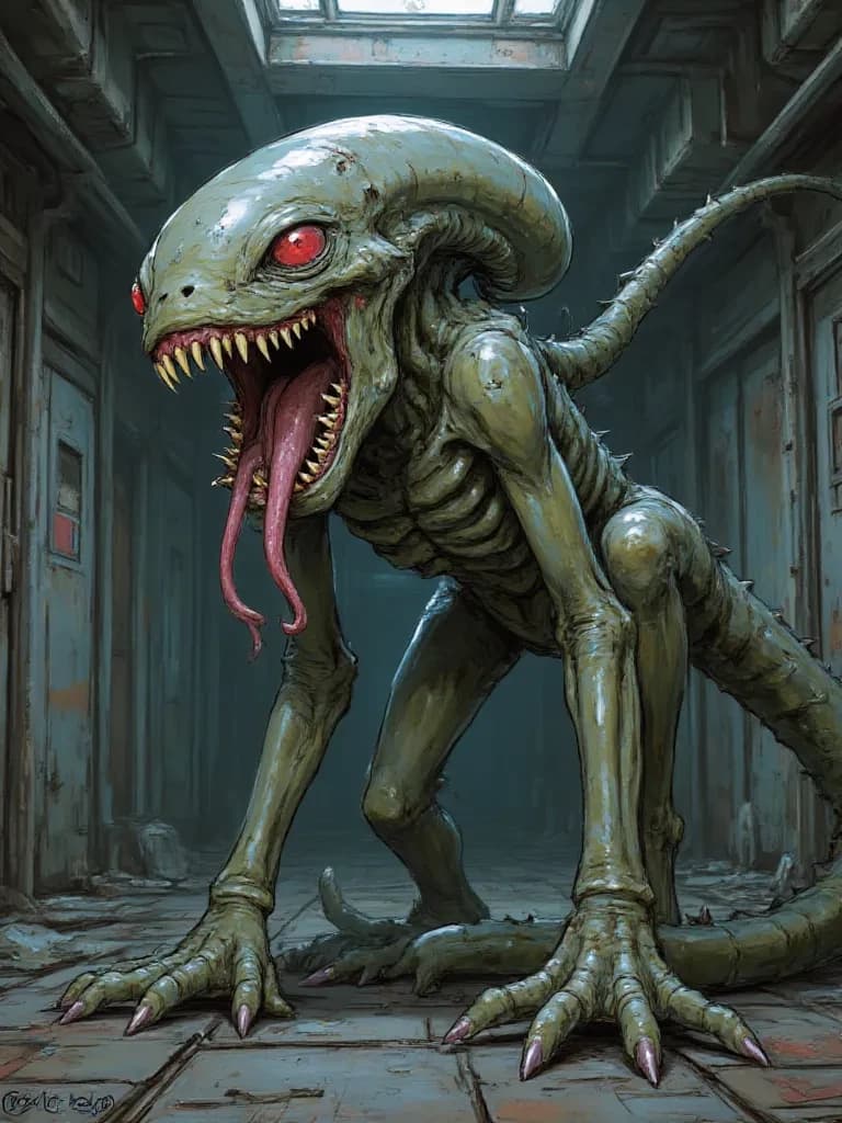 Zenomorph Drone (Bio-mechanical Variant) thumbnail