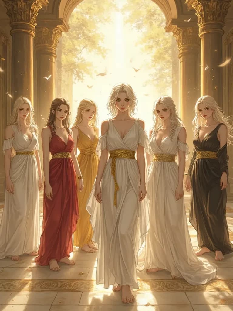 Goddesses of olympus thumbnail