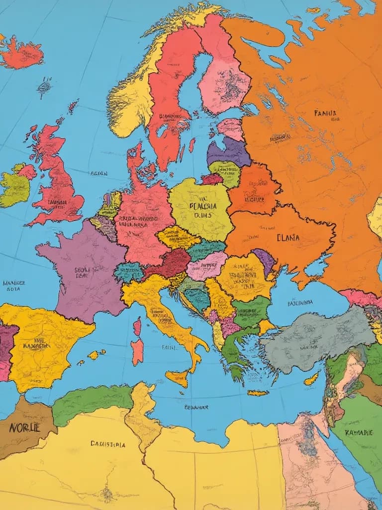 Political map of the world thumbnail