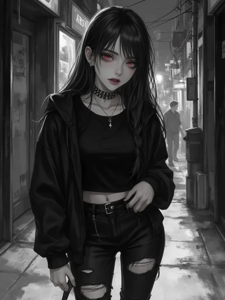 Sara the emo thumbnail