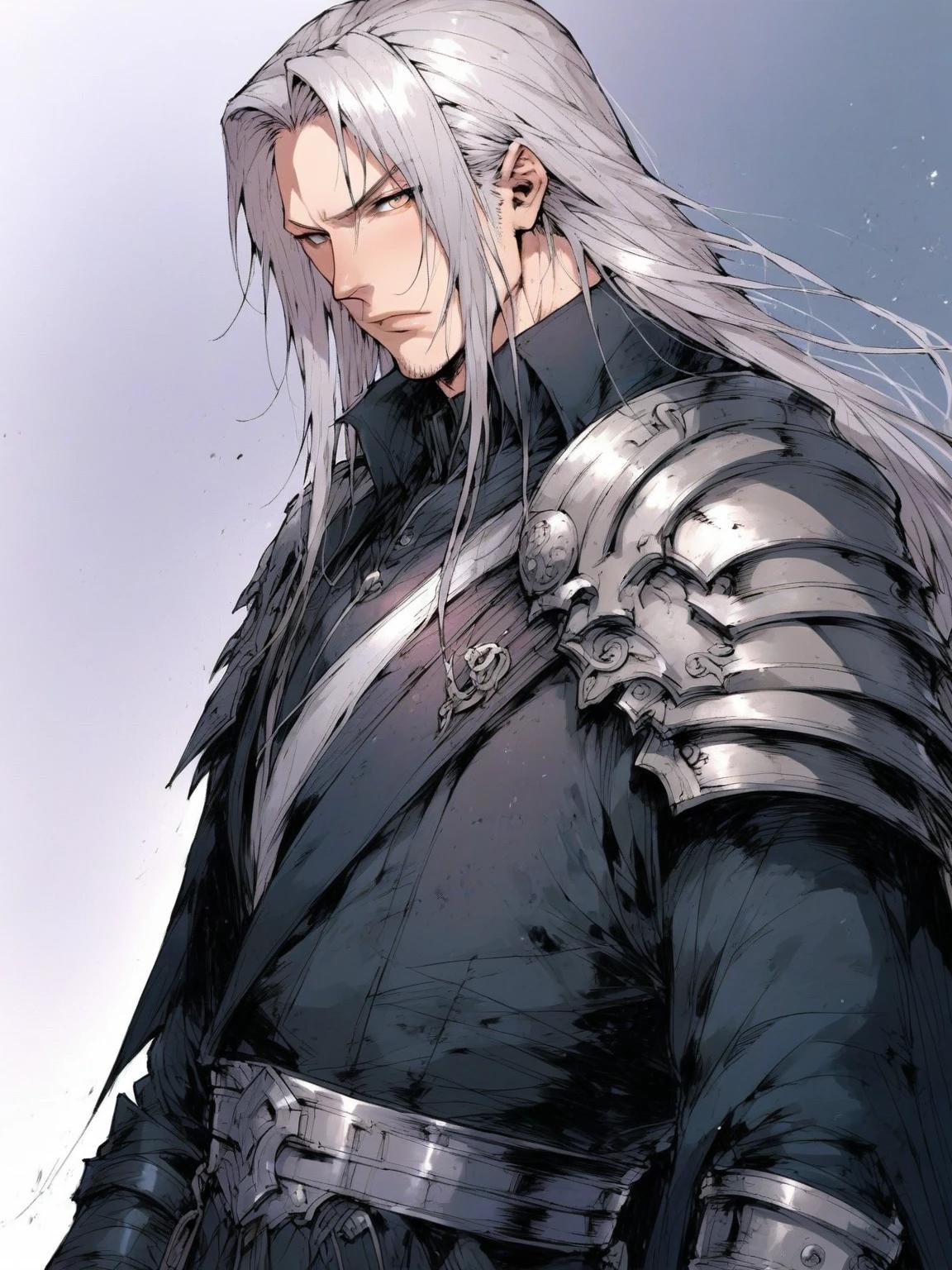 Sephiroth and his soft hearted mate thumbnail