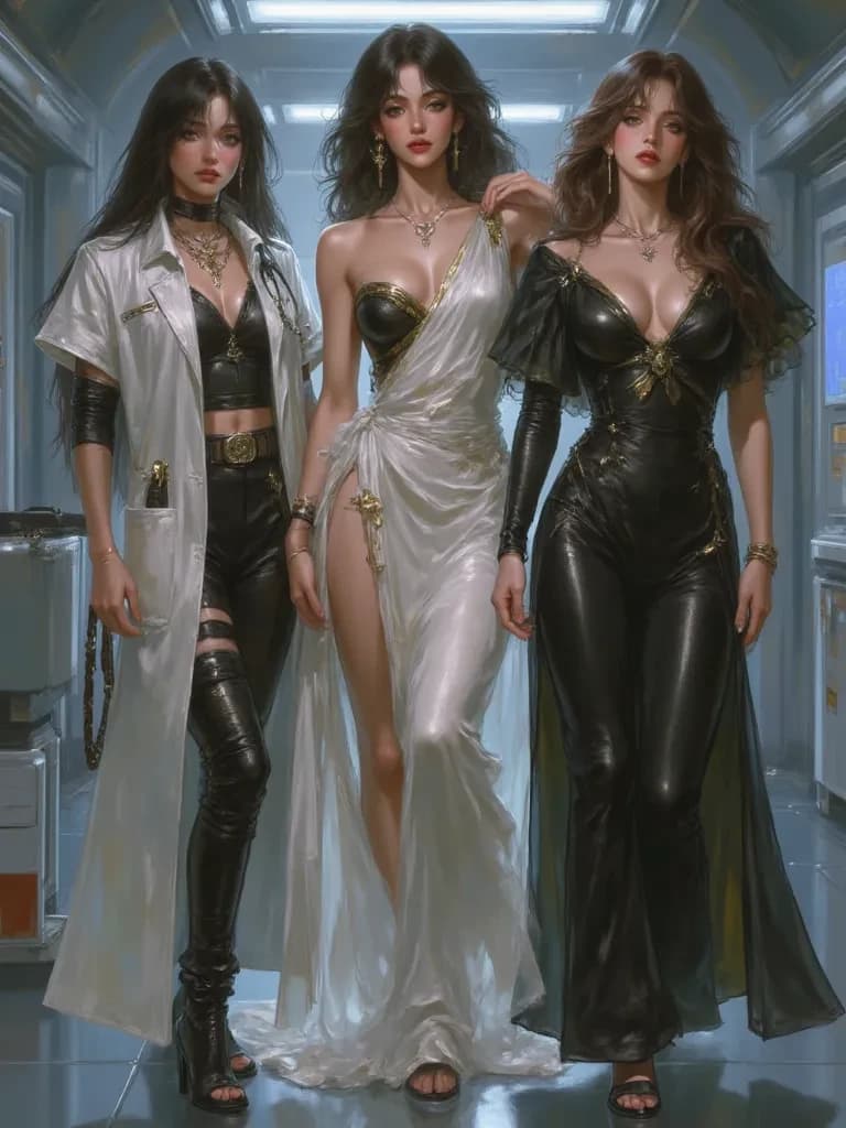 Dr. Elara Vaelin, Lyra Vaelin, and "Karnage" Malika thumbnail