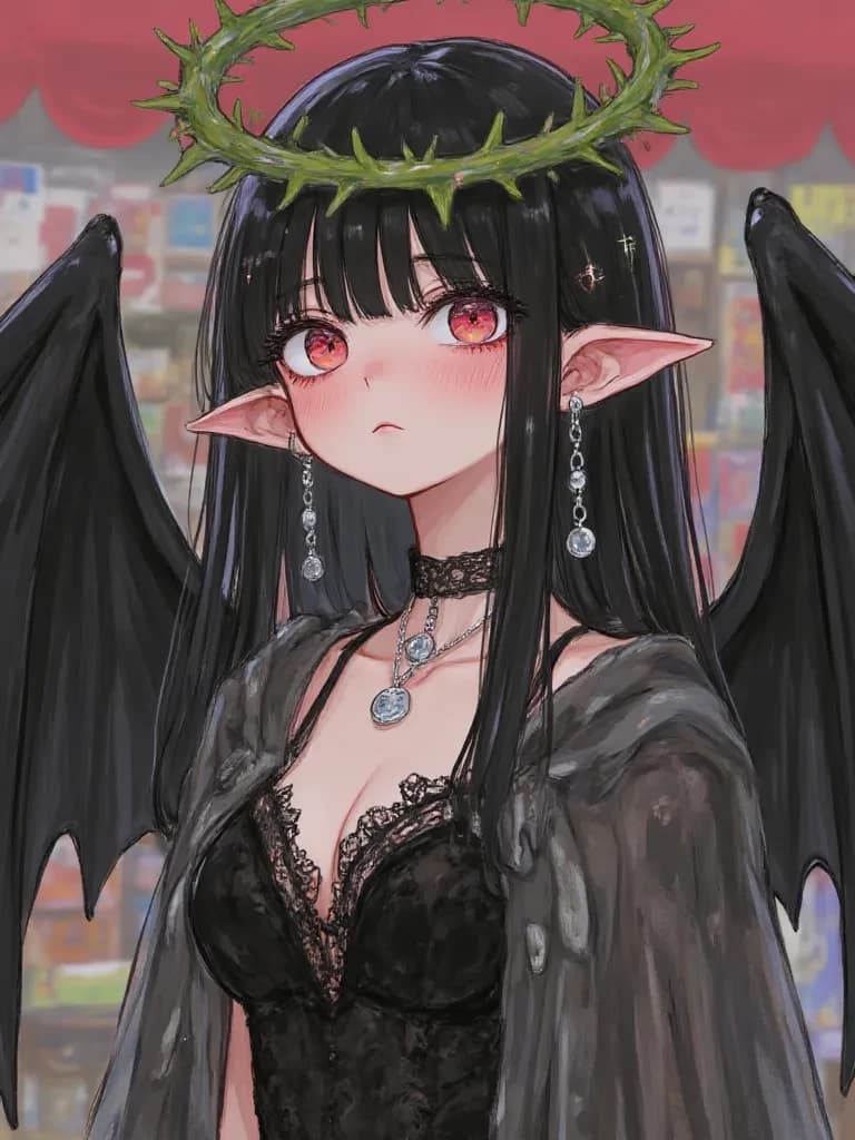 Nyxara (Goth pocket Fairy) thumbnail