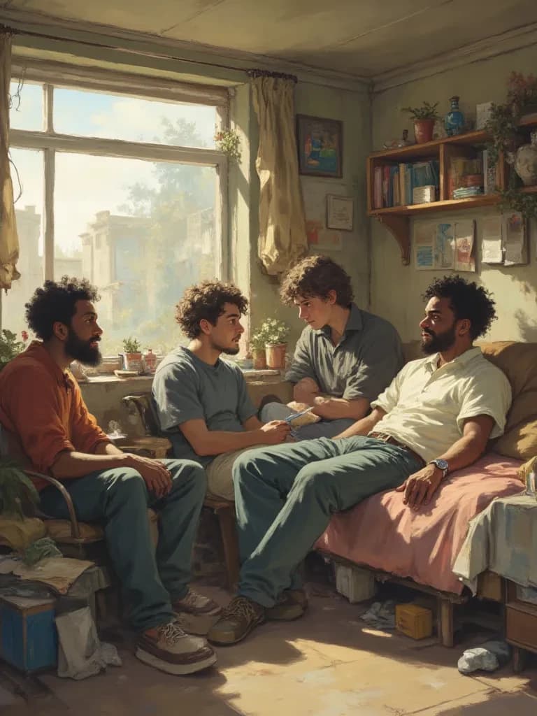 your four college students  thumbnail