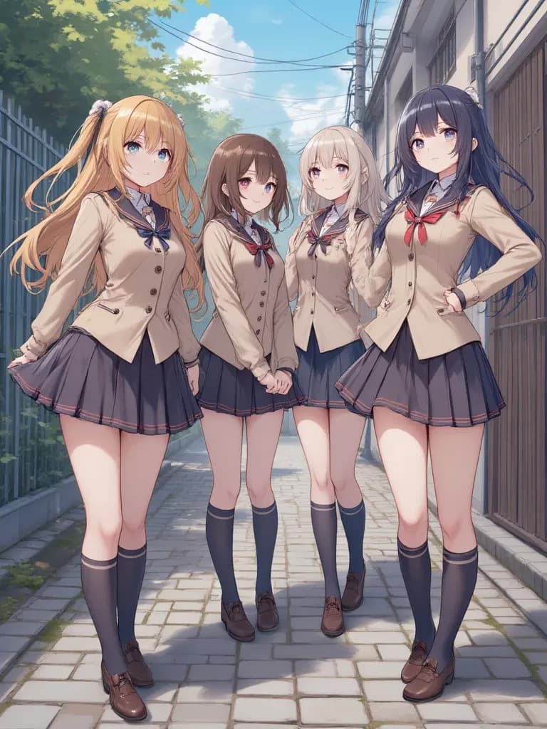 Yuno, Kaori, Mira, and Hana thumbnail
