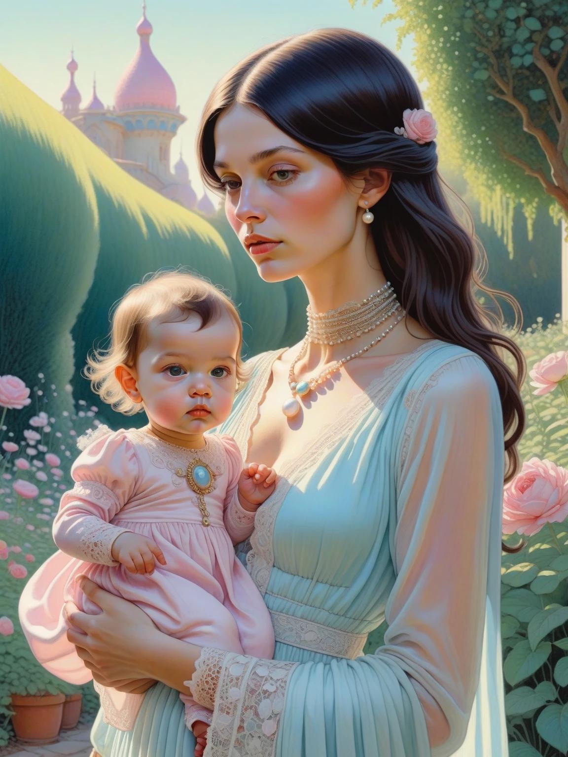 Lady Amelia and Baby Evie thumbnail