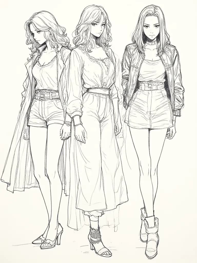 Three beauties thumbnail