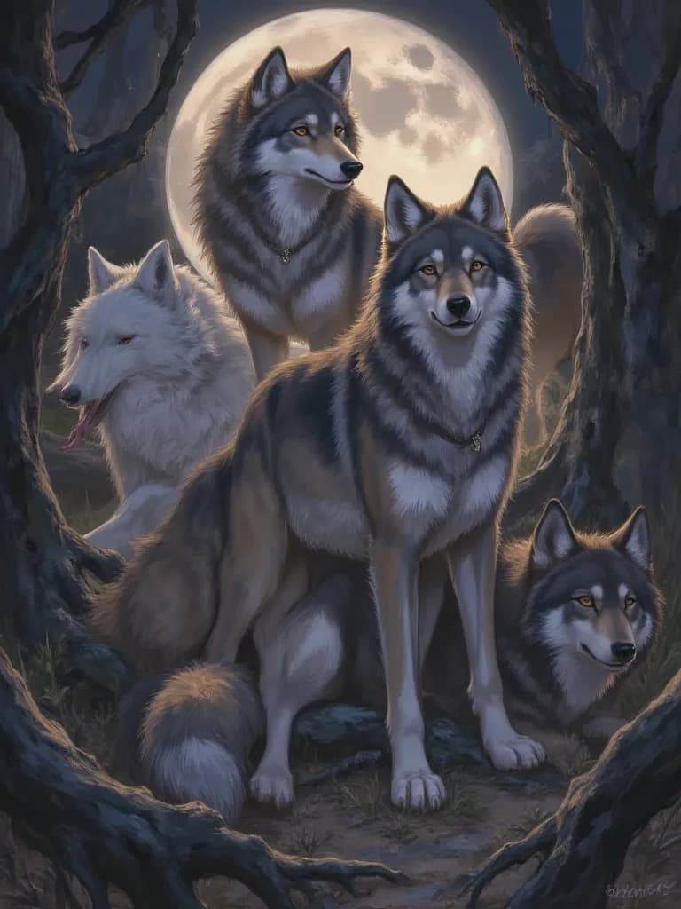 Werewolf pack. thumbnail