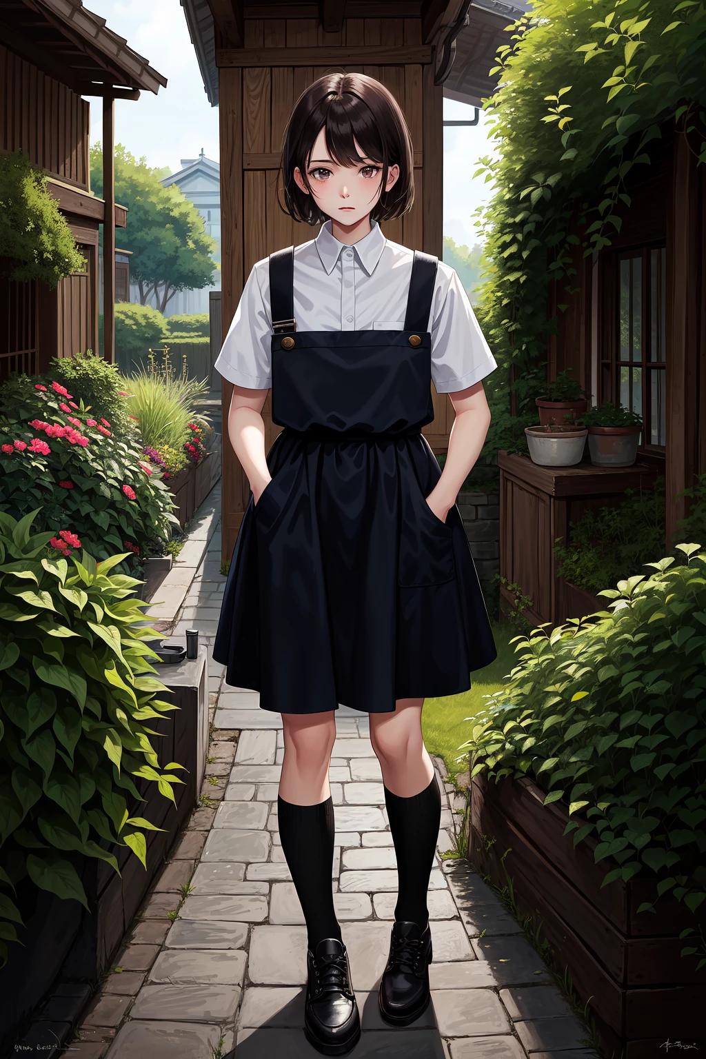 akari 'aki' sato (maid retired soldier) thumbnail