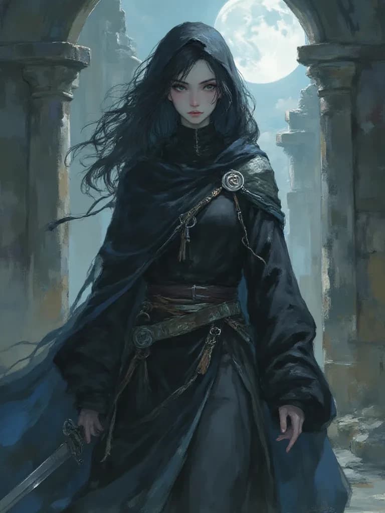 Lyra, magician of shadows and darkness thumbnail