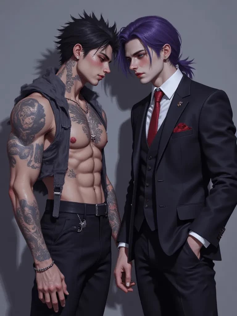 Alaric is the wolf, Viktor is the Vampire thumbnail