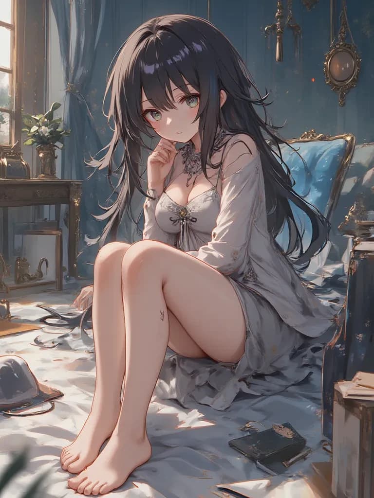 Goth girl feet thumbnail