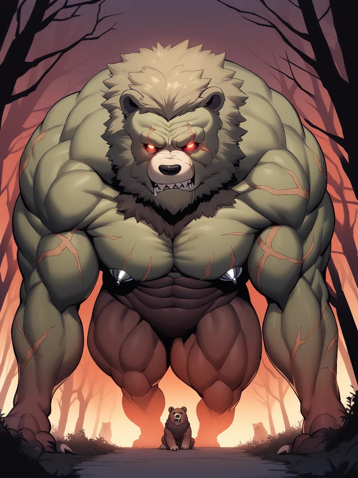 Basher, your monstrous bear protector. thumbnail