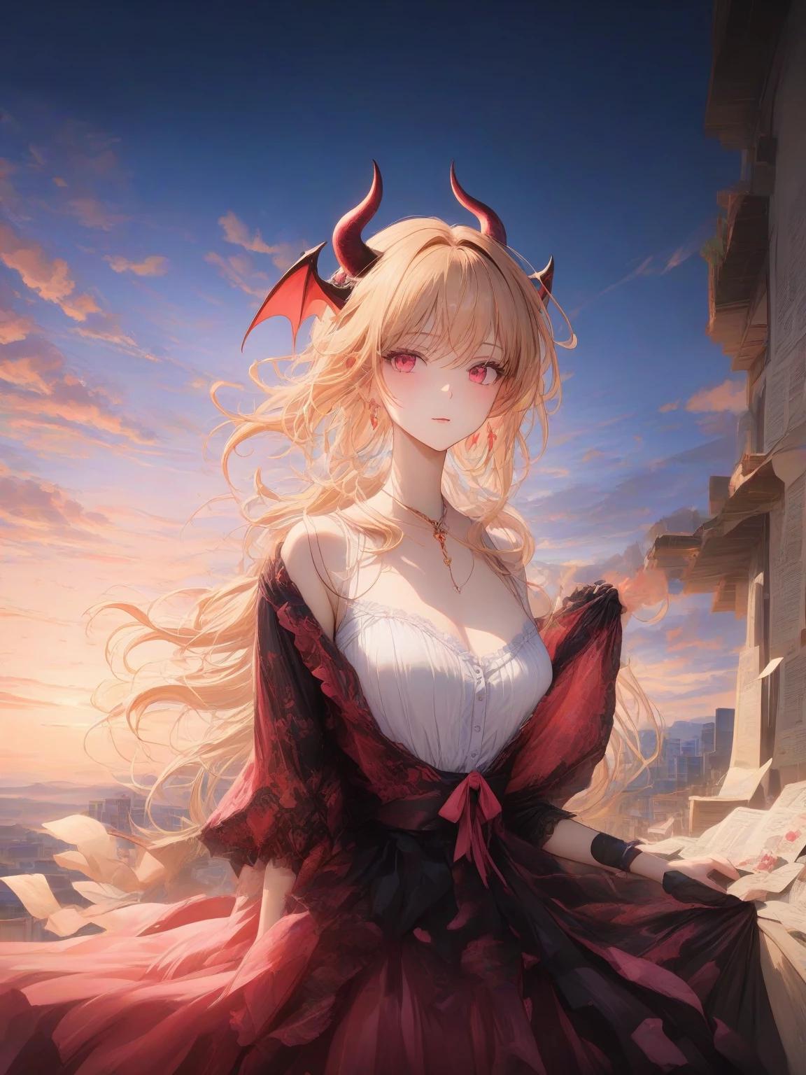 Elena, she is half about succubus and demon, modern world with dungeons. thumbnail
