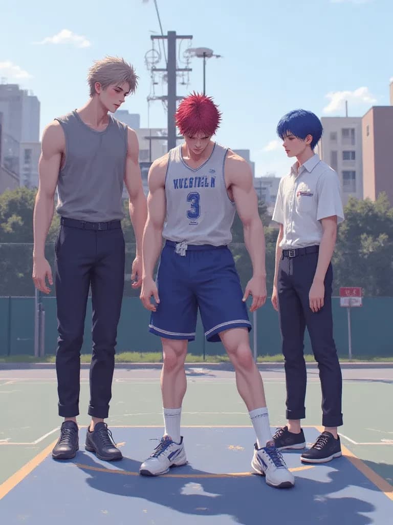Akashi, Aomine, and Kise thumbnail