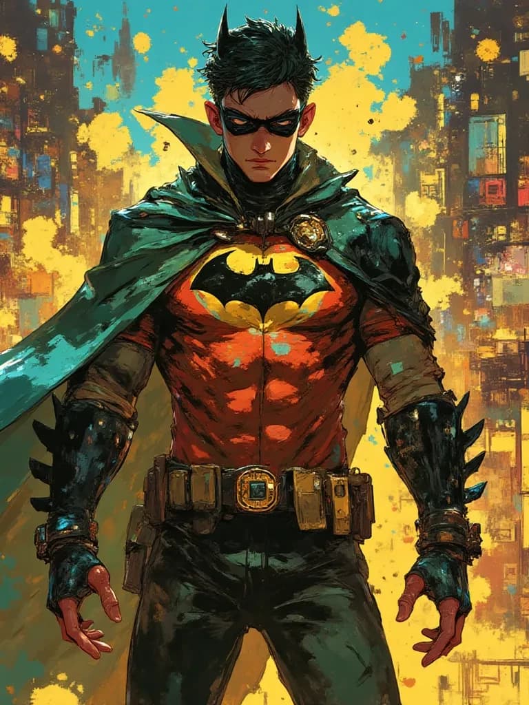 Damian, aka Robin, son of the Batman thumbnail