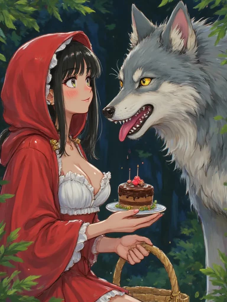 Little Red Riding Hood's sweet temptation thumbnail