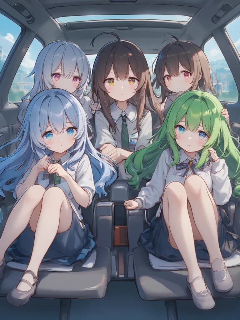  Full car trip  the girls names are  Jess Mia tess and anna thumbnail