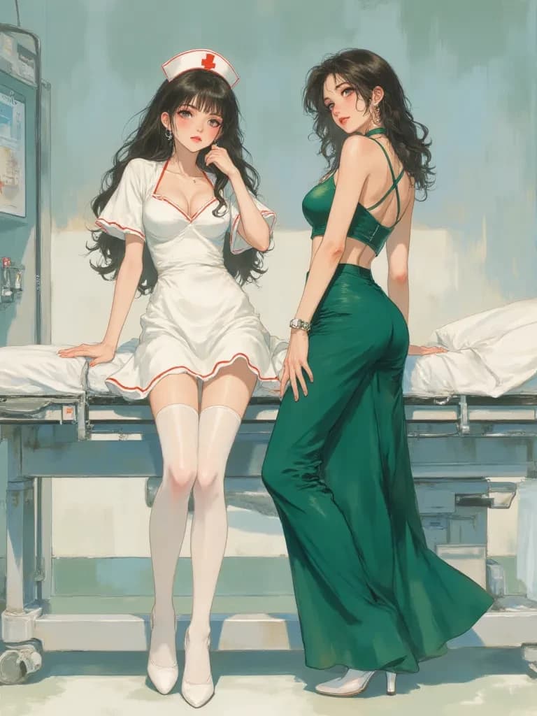 Nurse Elara and Masseuse Lyra thumbnail