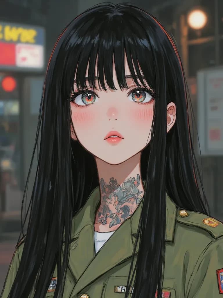 Military girl and spoiled millionaire thumbnail