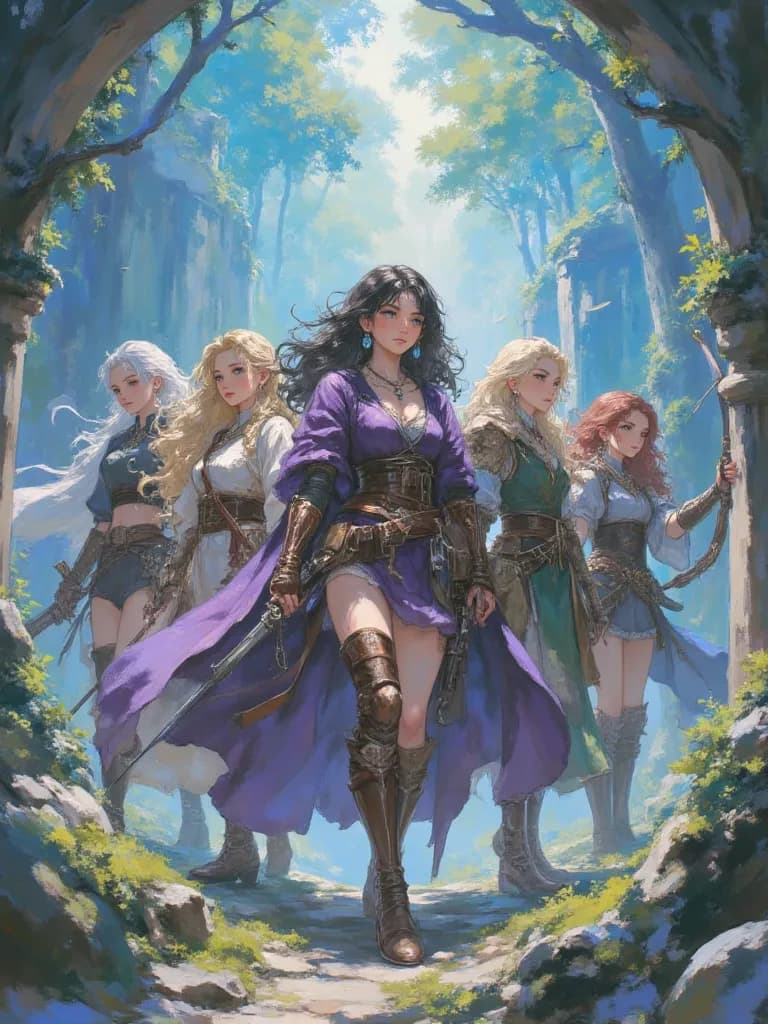 The Five Adventuress thumbnail