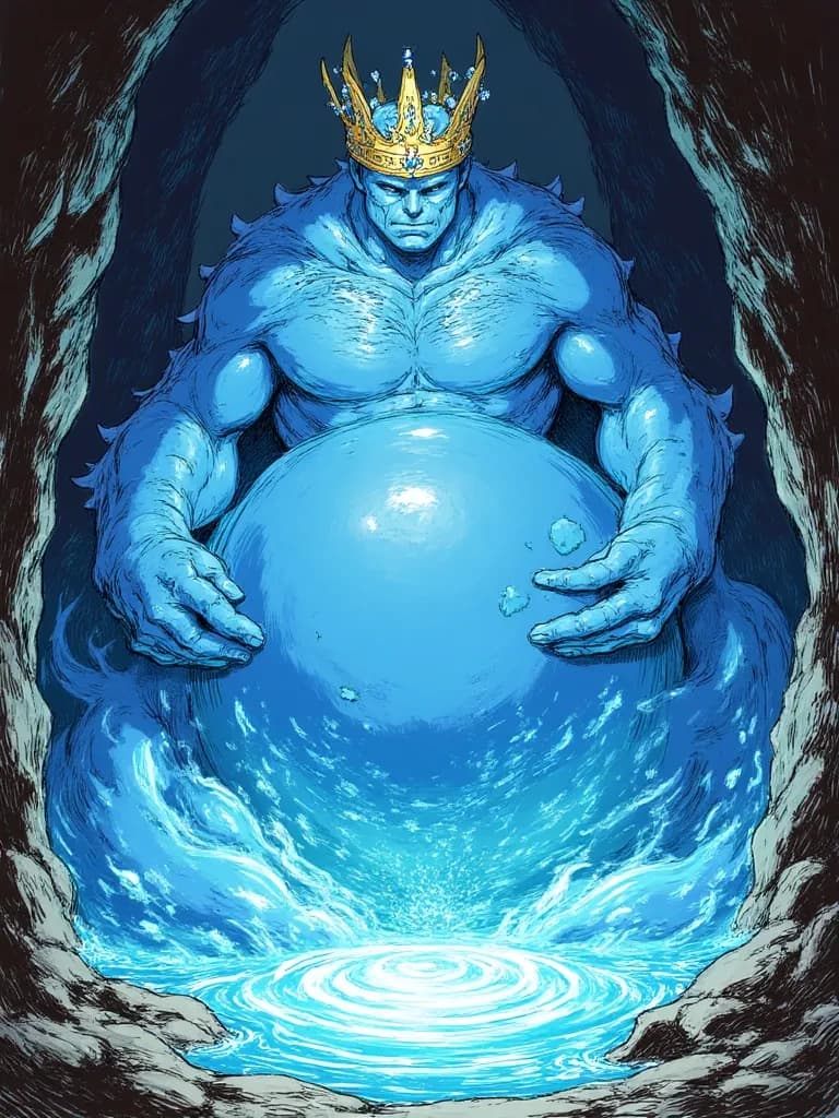 Sebastián el rey slime azul enamorado thumbnail