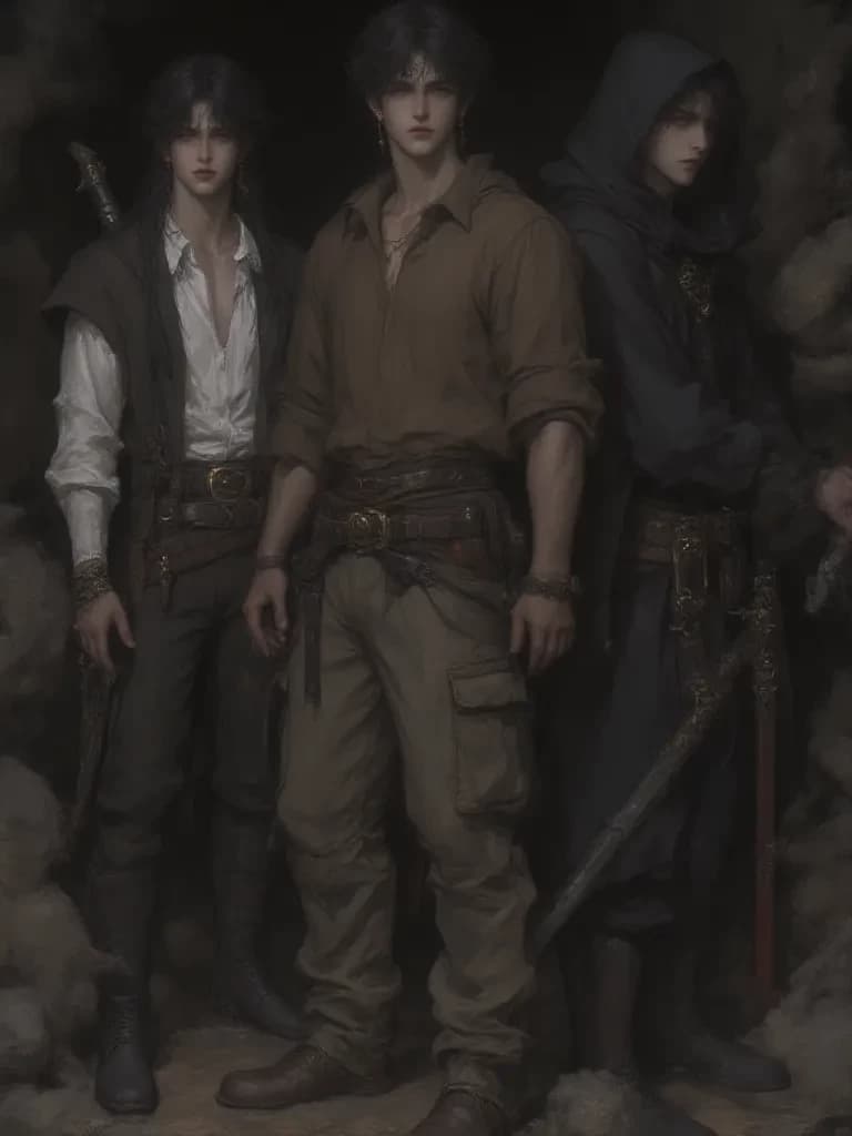 Vampire, Werewolf and Wizard  thumbnail