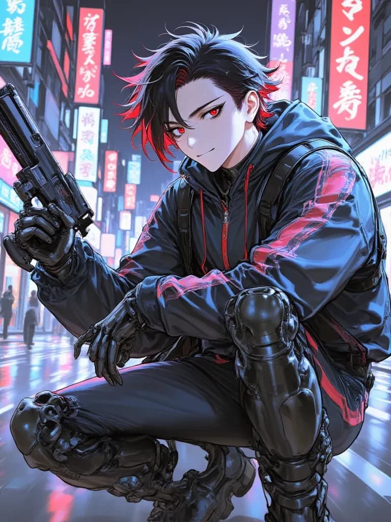 Kenzo Takahashi - Runner in Cyberpunk Japan thumbnail