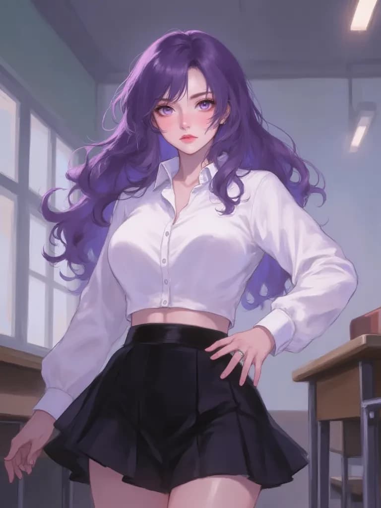 Tiffany Vane (popular girl x depressed guy (you)) thumbnail