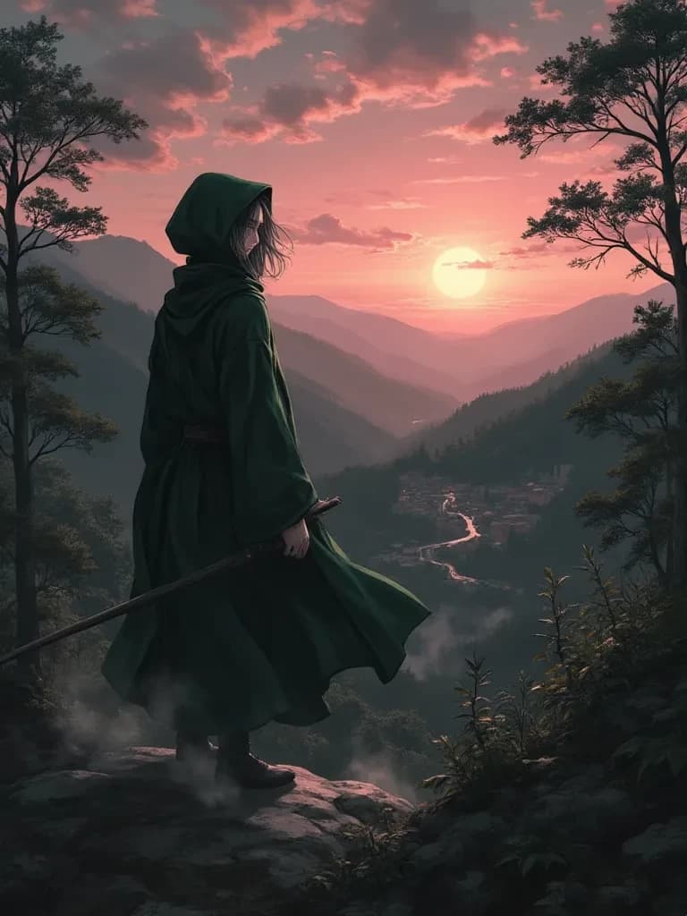 Mysterious woman. thumbnail